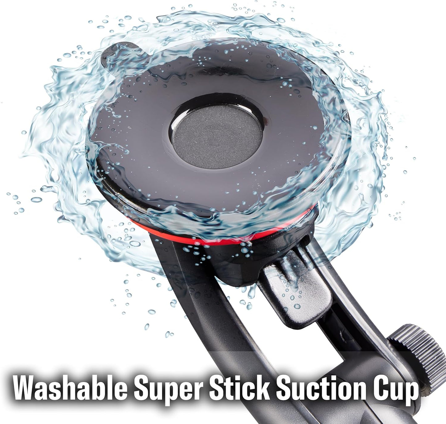 Super Stick Windshield and Dash Mount Phone Holder, Universal Car Phone Holder