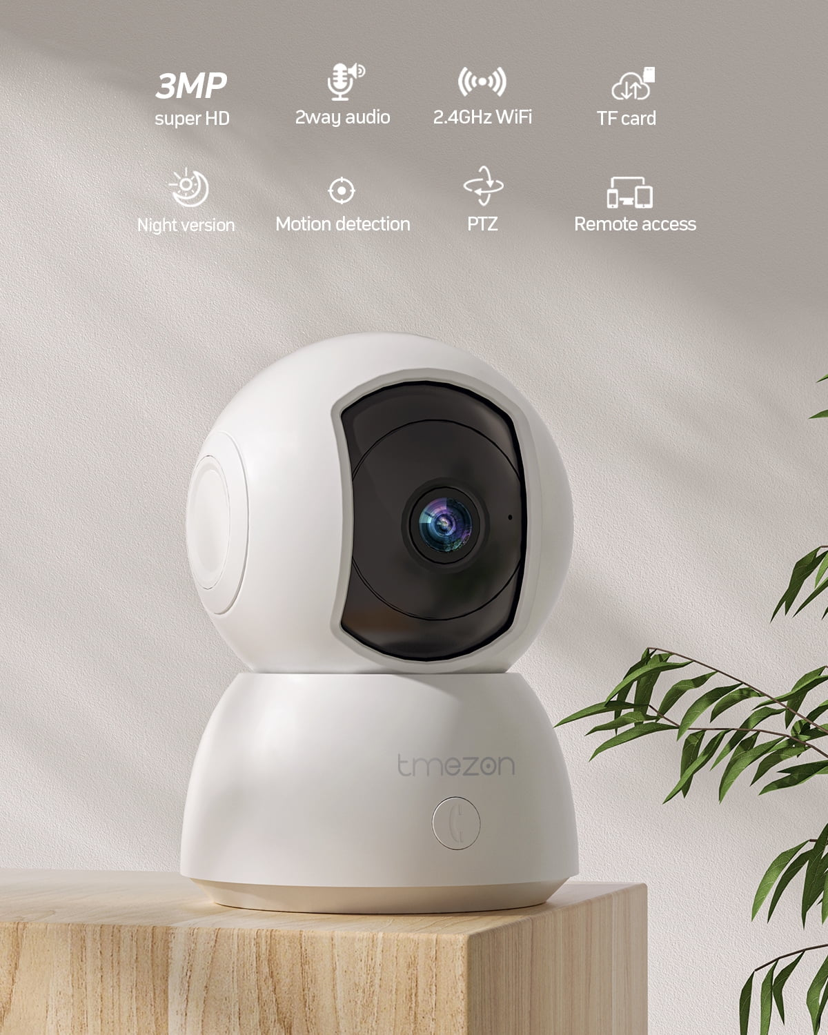 Video Pet Dog Camera Indoor Two Way Wireless