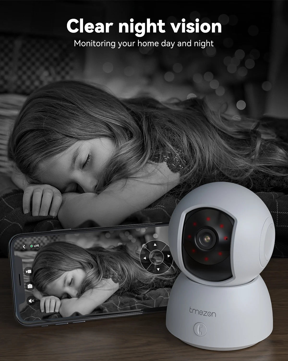 Video Pet Dog Camera Indoor Two Way Wireless
