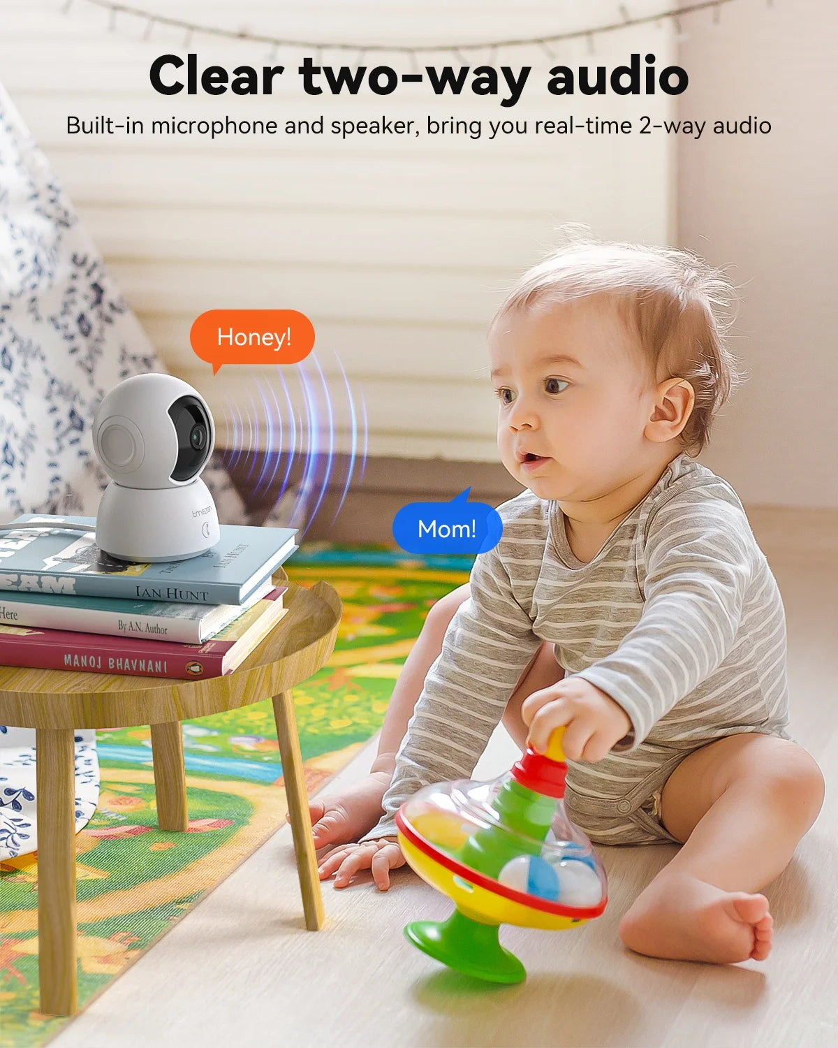 Video Pet Dog Camera Indoor Two Way Wireless