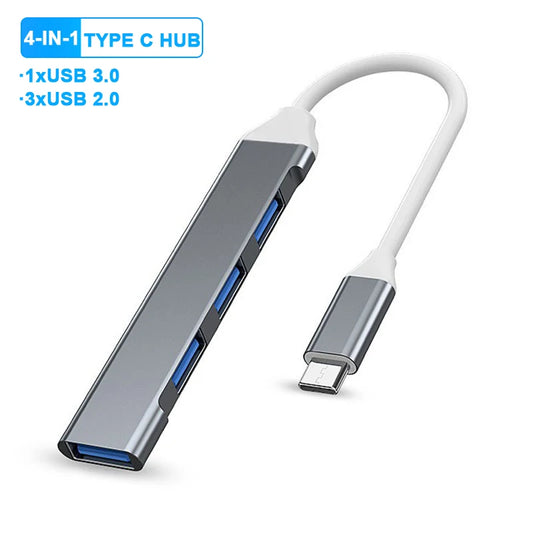 7-In-1 USB C Hubs USB C Docking Stations Type C to HDMI Adapter 4K 60Hz USB C Splitter for Samsung Laptop Macbook Air M1 Ipad