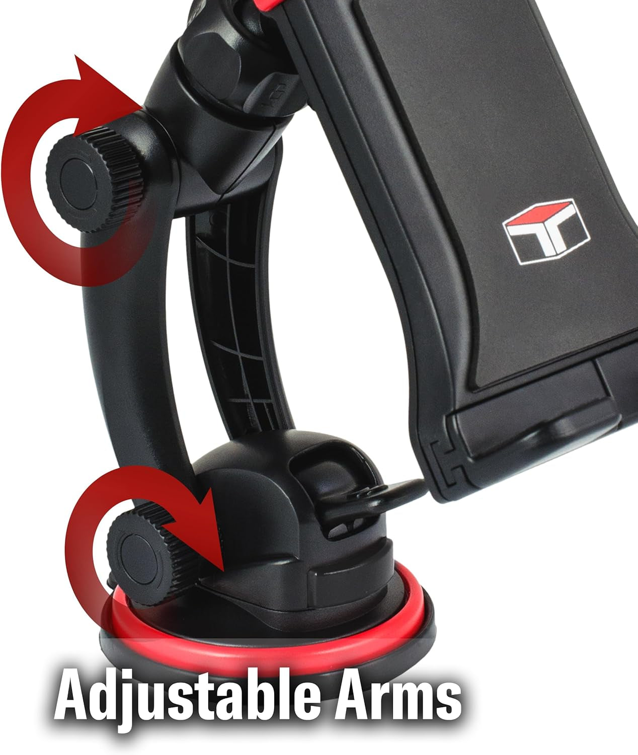 Super Stick Windshield and Dash Mount Phone Holder, Universal Car Phone Holder