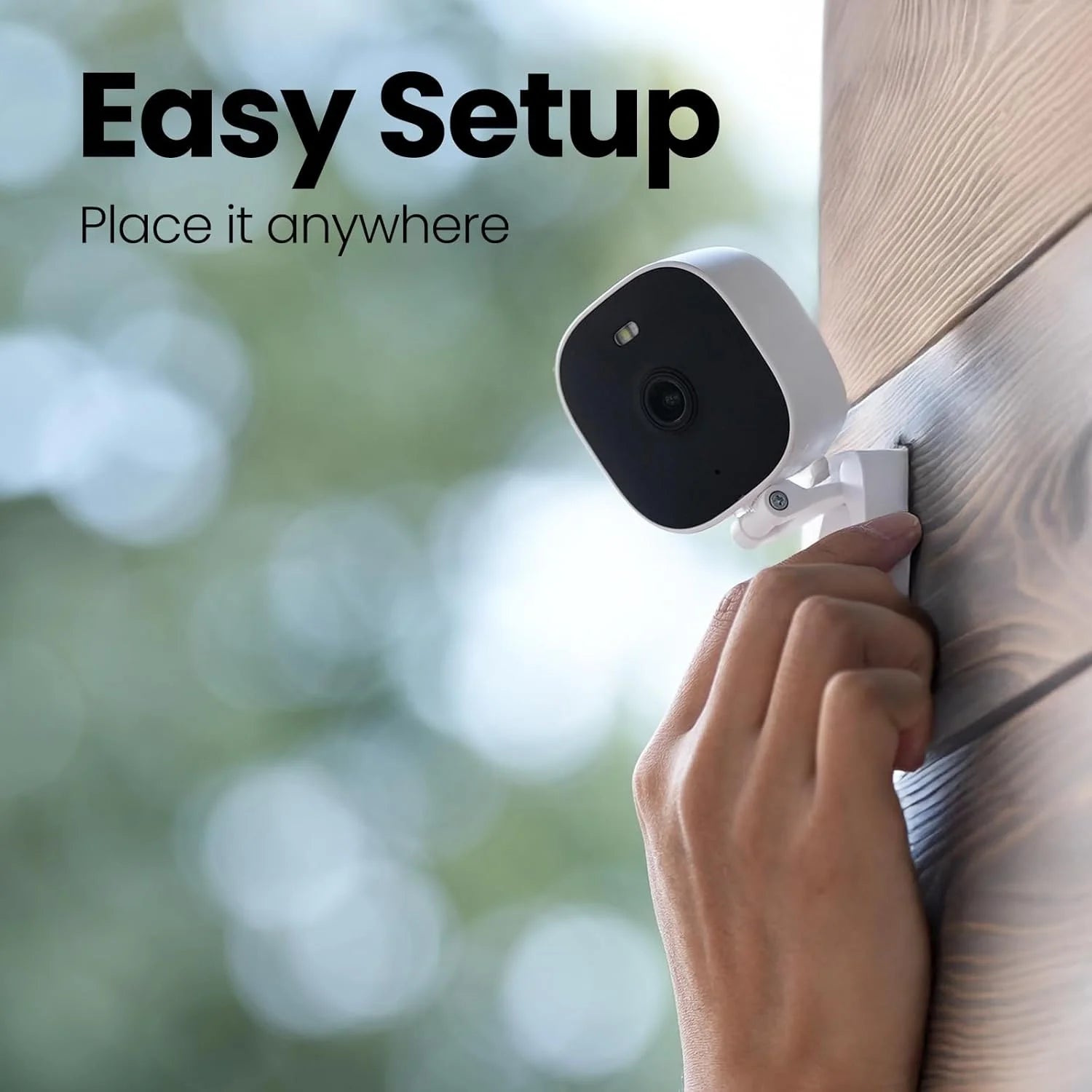 4MP Night Vision Security Cameras for Home, Indoor/Outdoor Wifi Camera with Phone App, 2.4G/5G Connectivity for Baby/Elder/Dog/Pet Camera, Motion Detection, Two-Way Audio, Work with Alexa